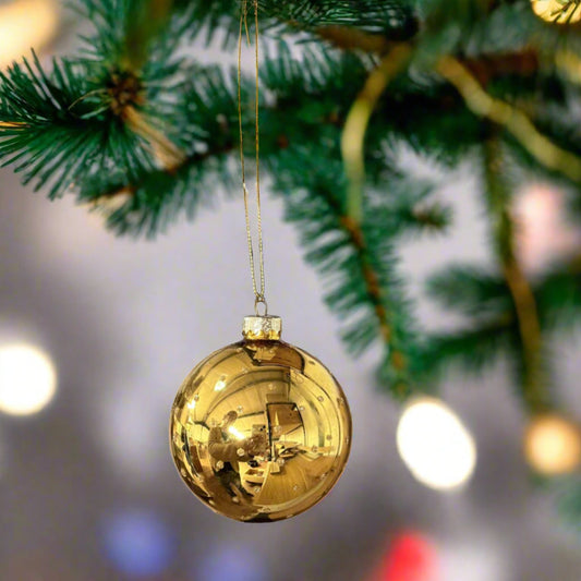 Christmas Bauble - Gold