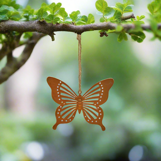 Hanger-butterfly-rusty-metal
