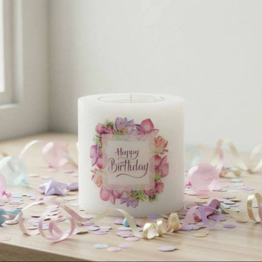 "Happy Birthday" Everlasting Candle