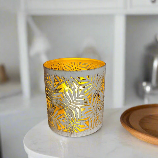 Metal-lantern-holder-LED