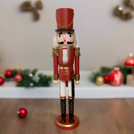 Nutcracker 49cm - red