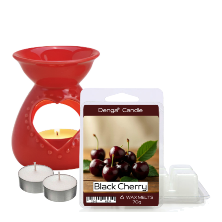 Scented Gift Set - Burner, Melt & Tealights