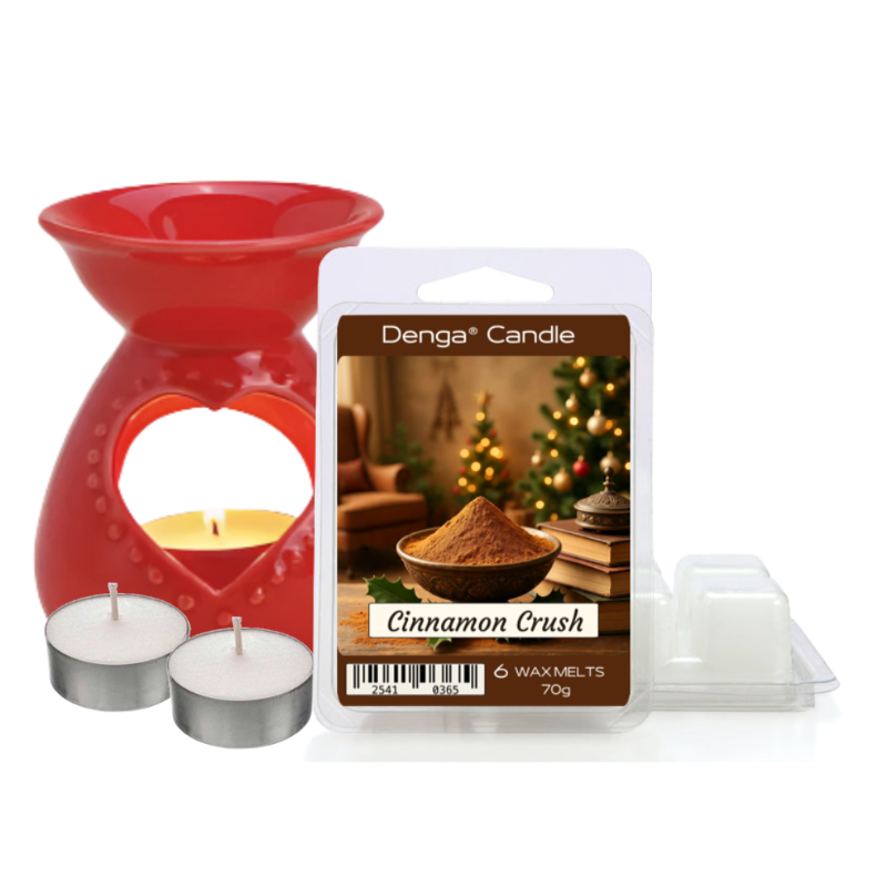 Scented Gift Set - Burner, Melt & Tealights