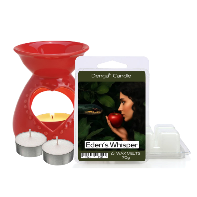 Scented Gift Set - Burner, Melt & Tealights