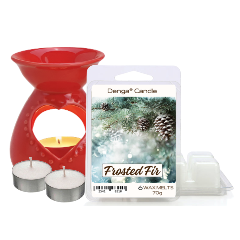 Scented Gift Set - Burner, Melt & Tealights