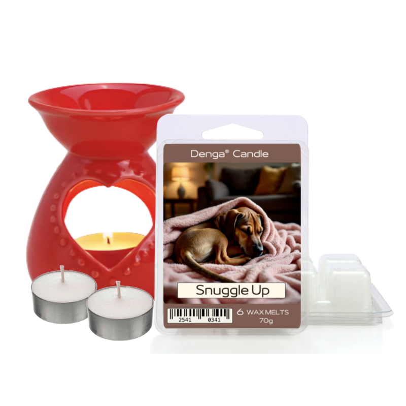 Scented Gift Set - Burner, Melt & Tealights