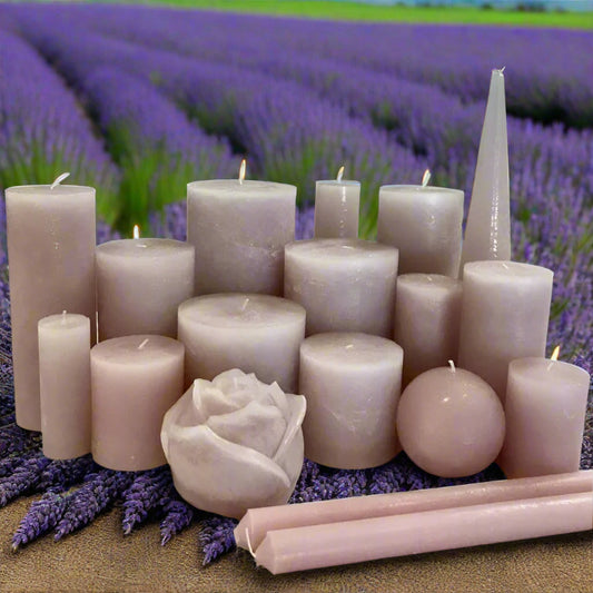 Rustic-Denga-Candles-Dustypink