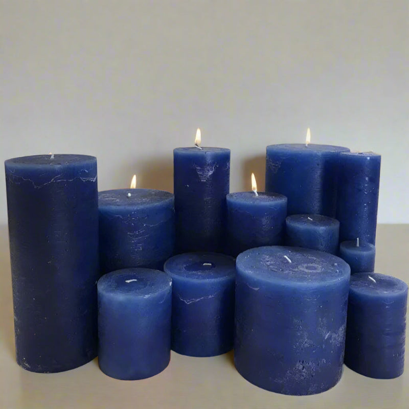 Rustic-Denga-Candles-darkblue