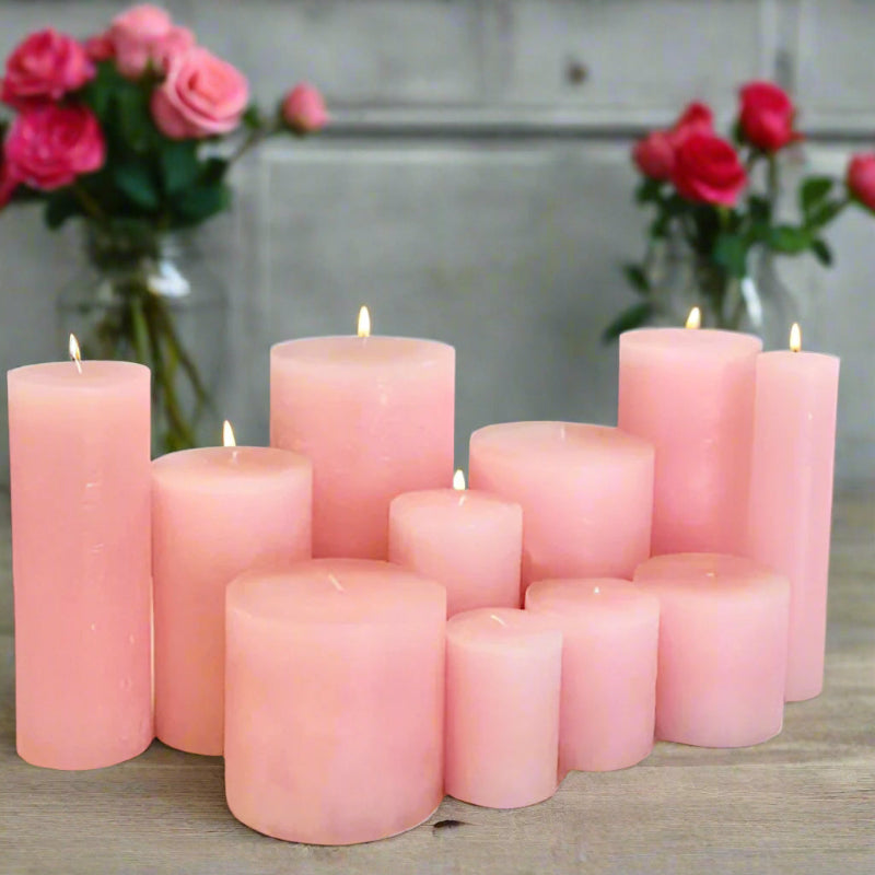 Rustic-Denga-Candles-rose