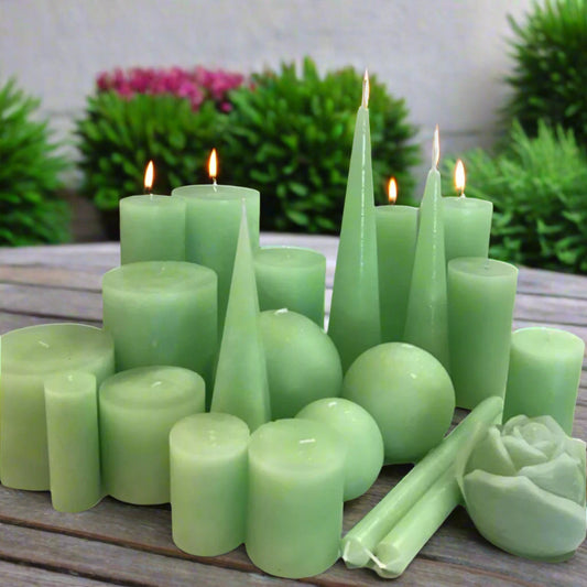Rustic-Denga-Candles-springgreen