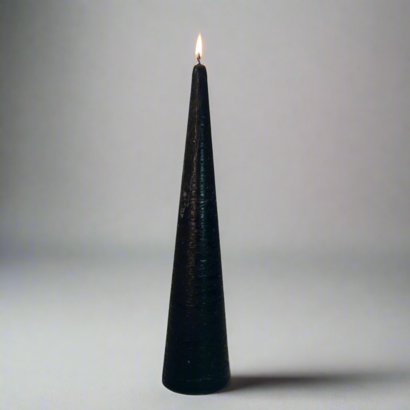 Rustic-Tiwa-candle-30cm-Black
