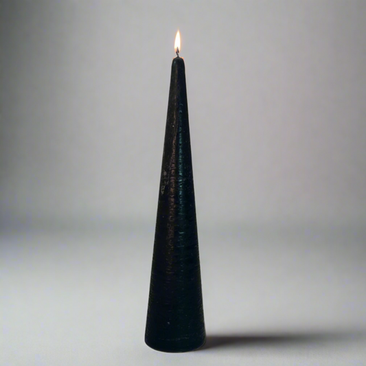 Rustic-Tiwa-candle-30cm-Black