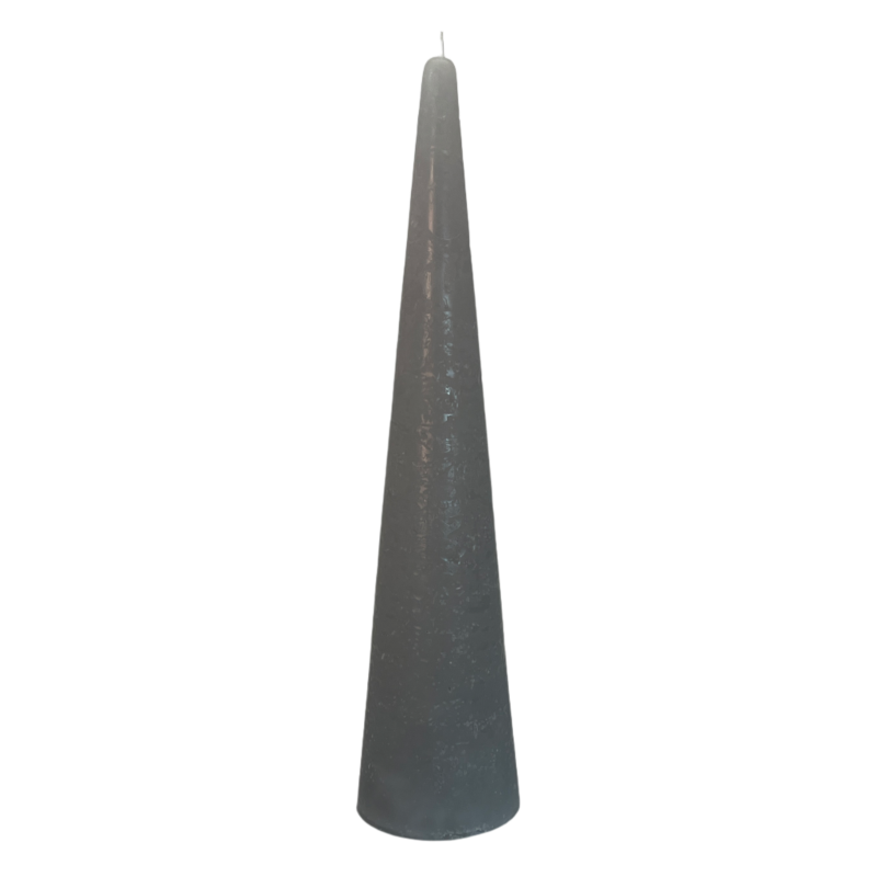 Rustic-Tiwa-candle-30cm-Grey