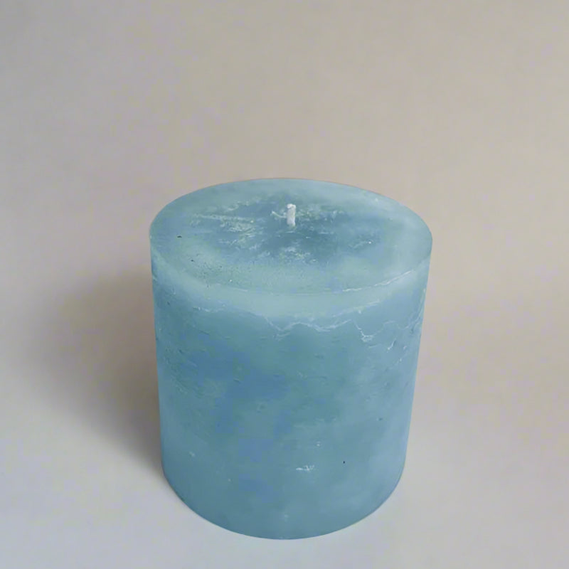 Rustic-candle-10x10-Aqua_blue