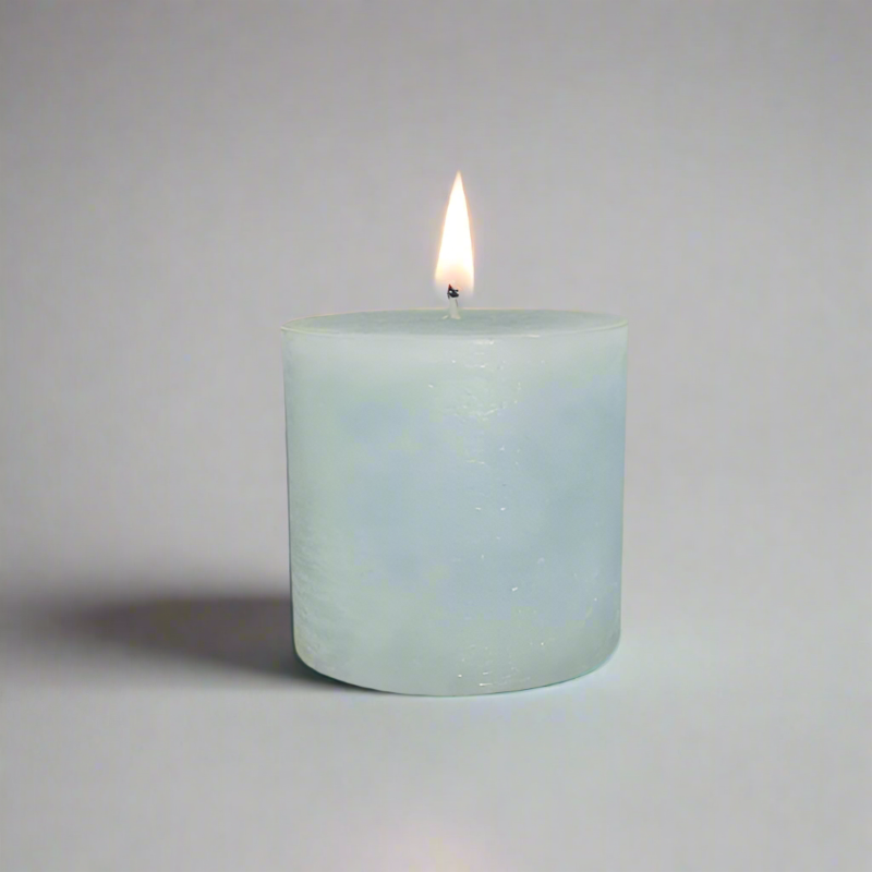 Rustic-candle-10x10-Light_blue