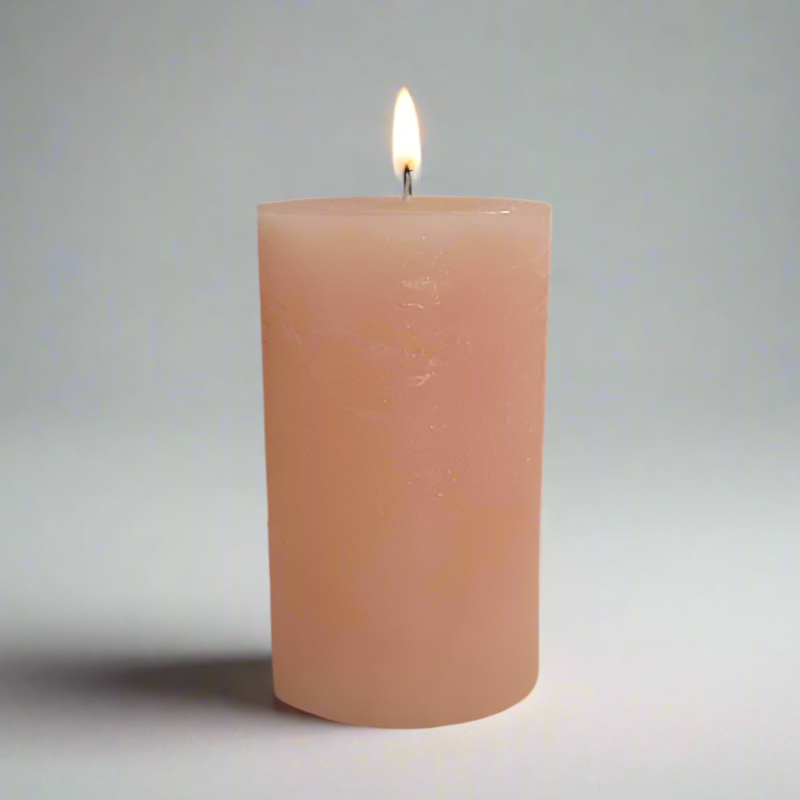 Rustic-candle-10x14-Salmon