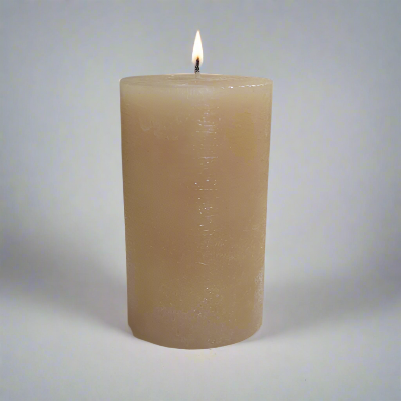Rustic-candle-10x14-Sand