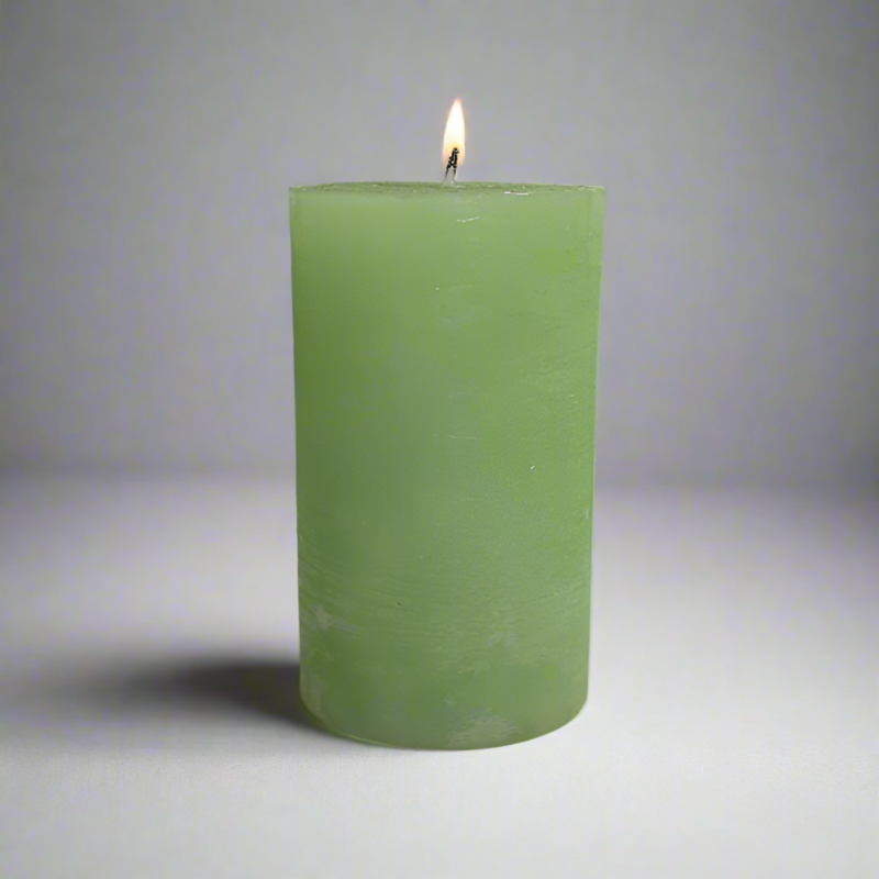 Rustic-candle-10x14-Spring_green