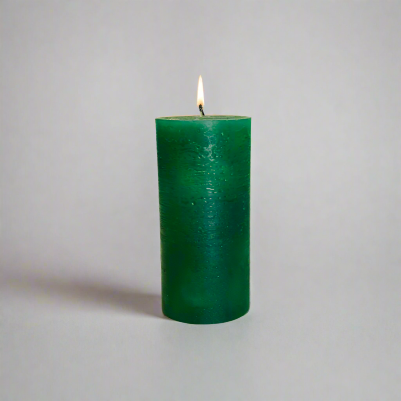 Rustic-candle-8x14-Dark_green