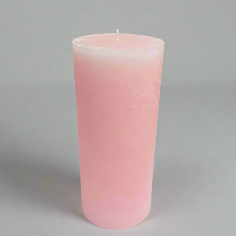 Rustic-candle-8x19-Rose