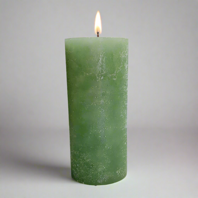 Rustic-candle-8x19-Sage