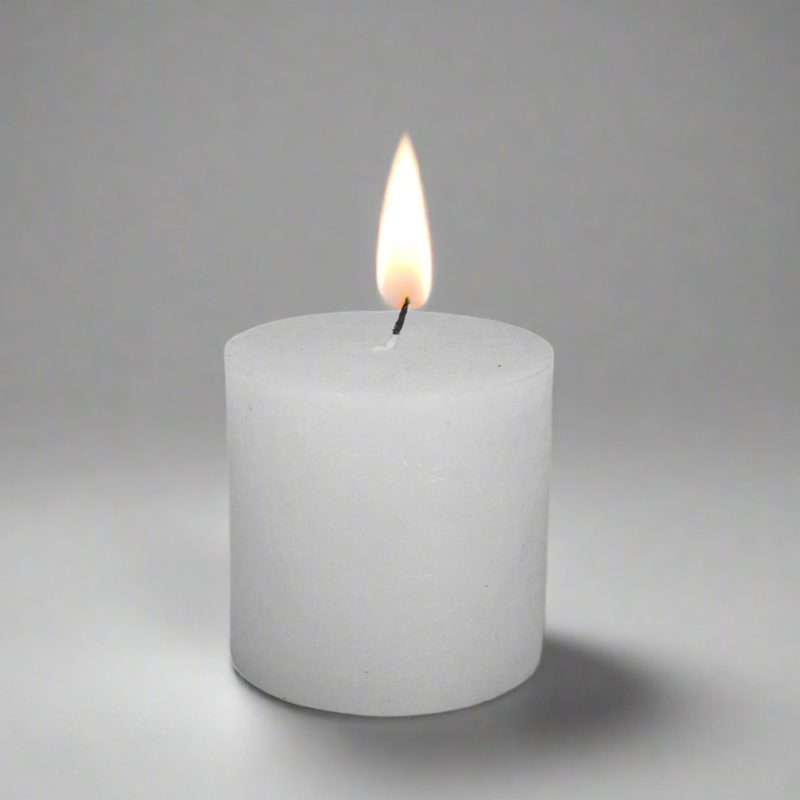 Rustic-pillar-candle-10x10-White