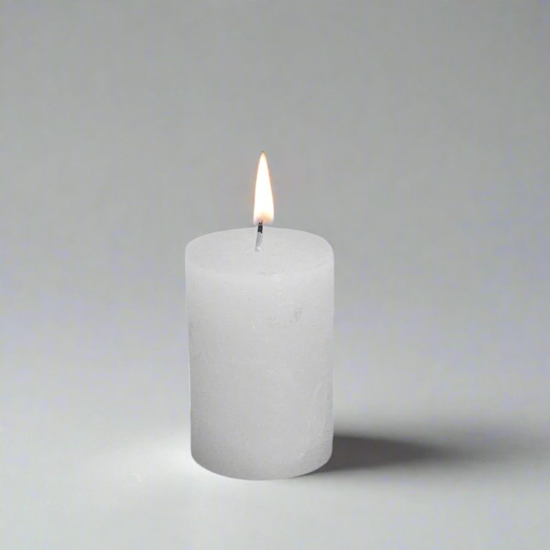 Rustic-pillar-candle-5.5x8-White