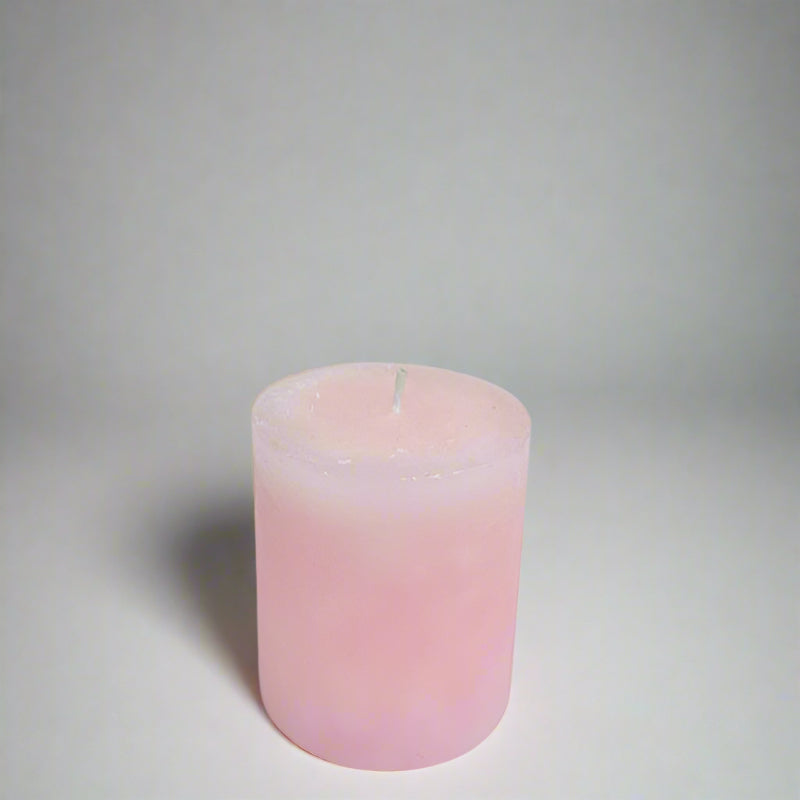 Rustic-pillar-candle-7x8-Rose