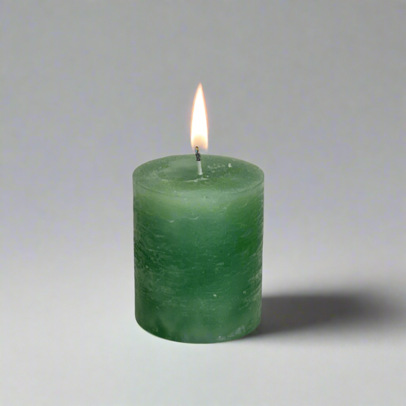 Rustic-pillar-candle-7x8-Sage