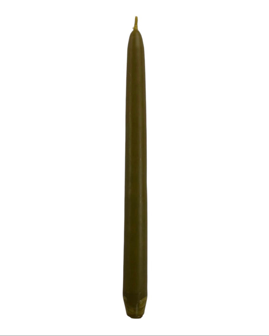 Taper_dinner_candle_olive