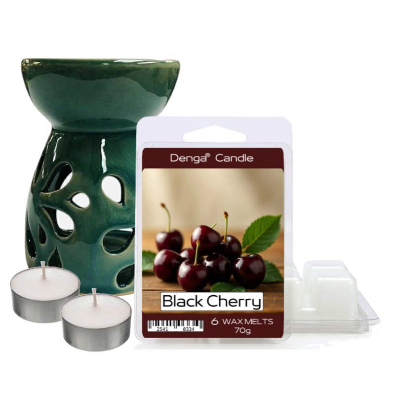 Scented Gift Set - Burner, Melt & Tealights