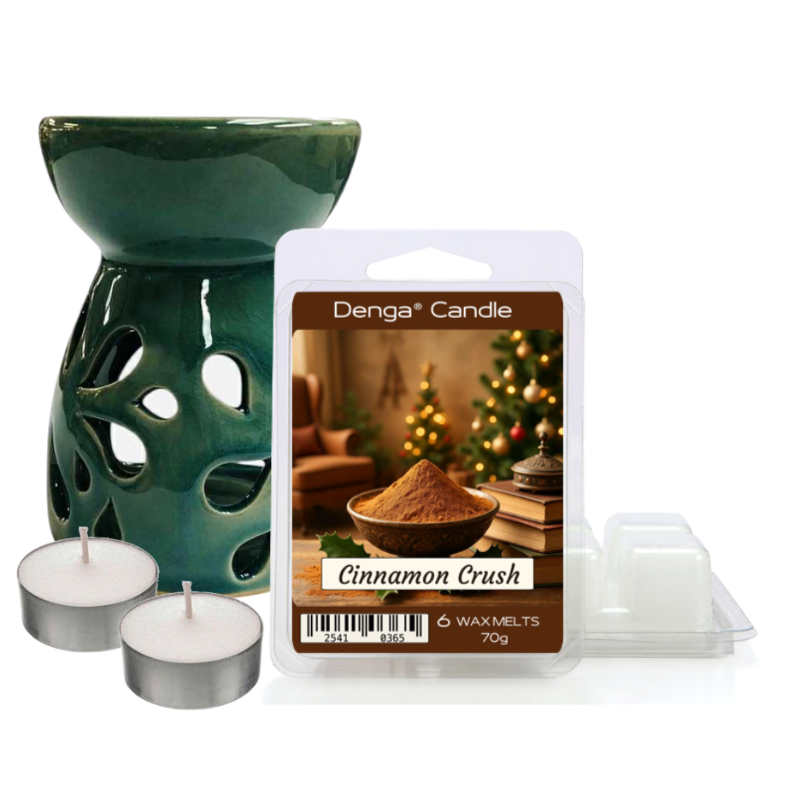 Scented Gift Set - Burner, Melt & Tealights