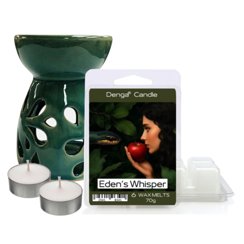 Scented Gift Set - Burner, Melt & Tealights