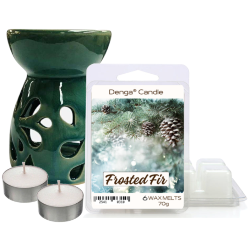 Scented Gift Set - Burner, Melt & Tealights