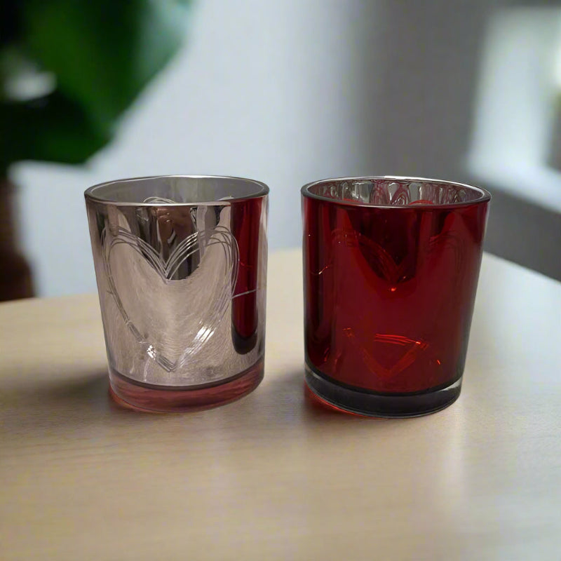 Votive-tealight-holder-glass-heart-red-rose
