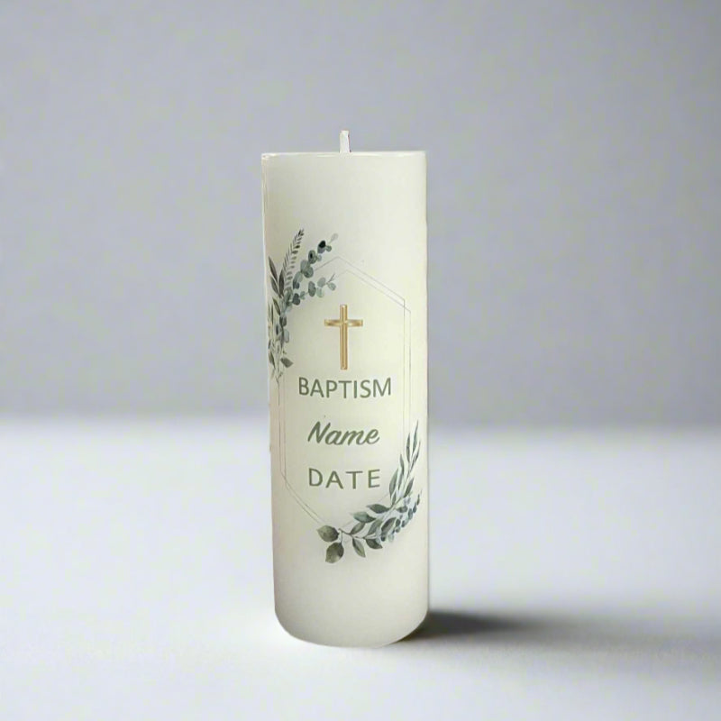 Baptism Candle - customized