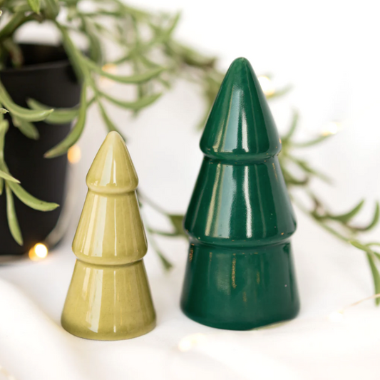 green-ceramic-trees