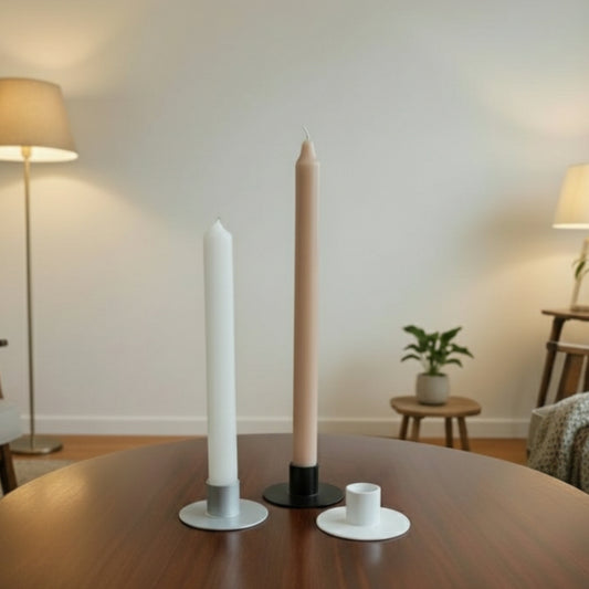 Metal Dinner Candle Holder