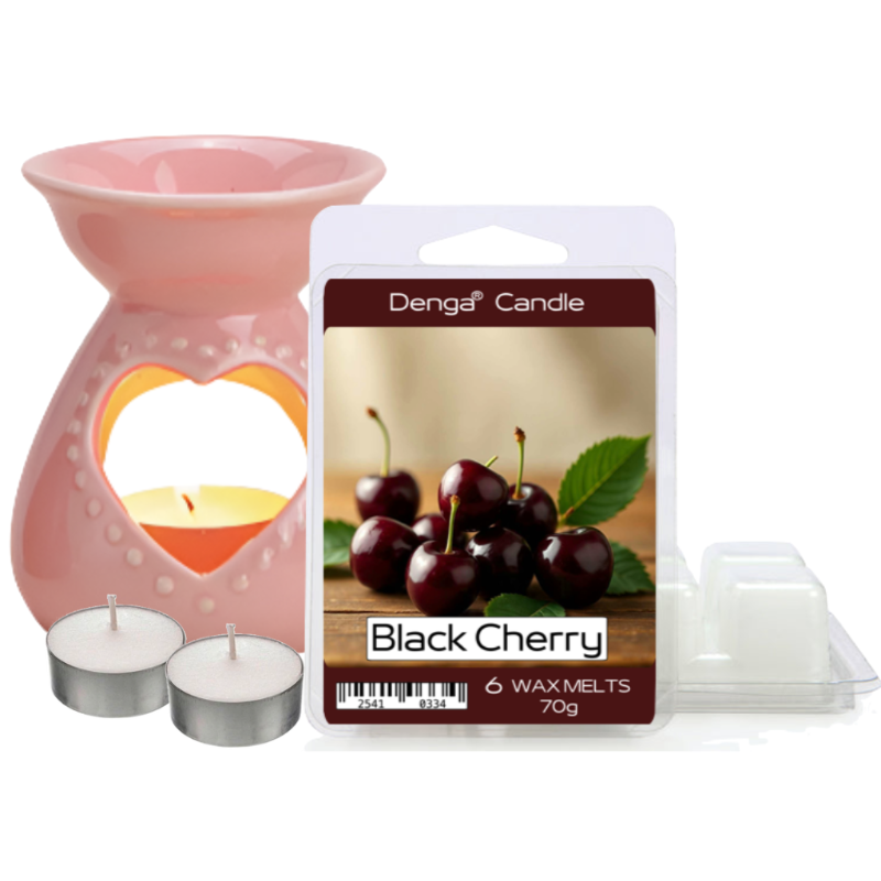 Scented Gift Set - Burner, Melt & Tealights