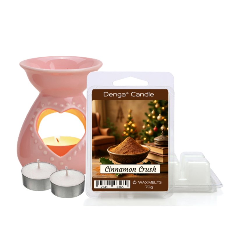 Scented Gift Set - Burner, Melt & Tealights