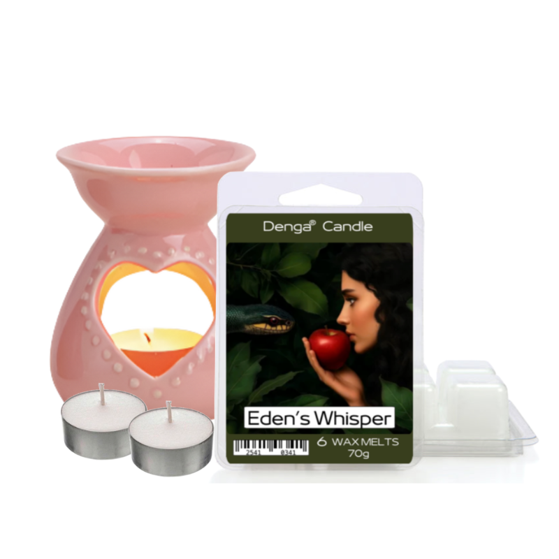Scented Gift Set - Burner, Melt & Tealights