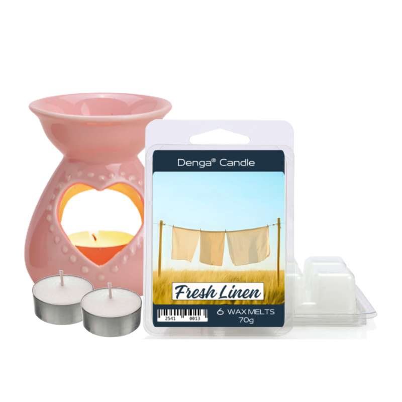 Scented Gift Set - Burner, Melt & Tealights
