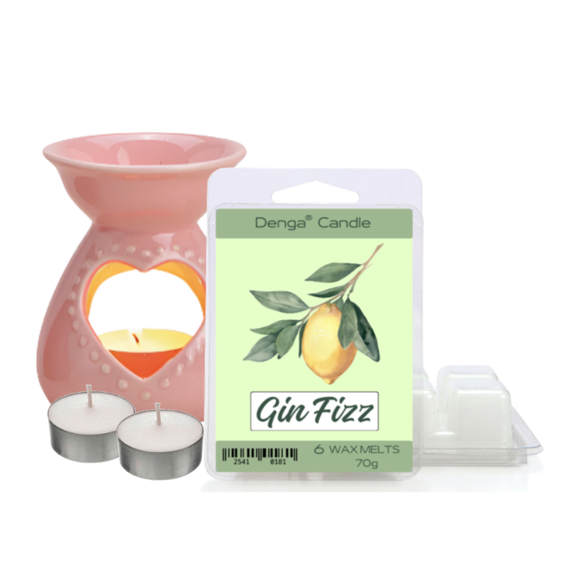 Scented Gift Set - Burner, Melt & Tealights