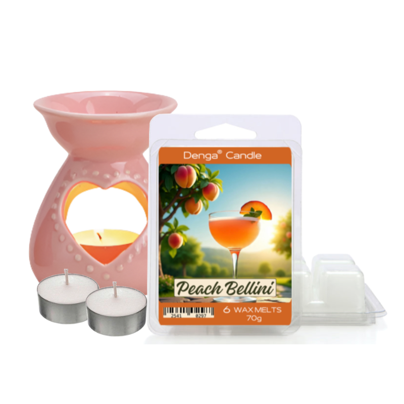 Scented Gift Set - Burner, Melt & Tealights
