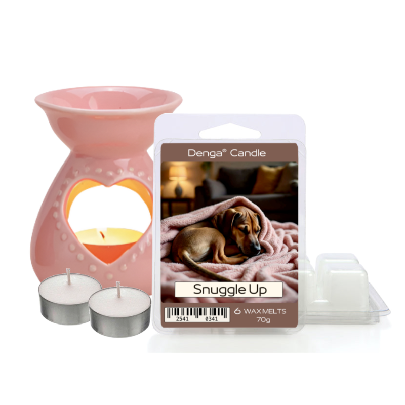 Scented Gift Set - Burner, Melt & Tealights