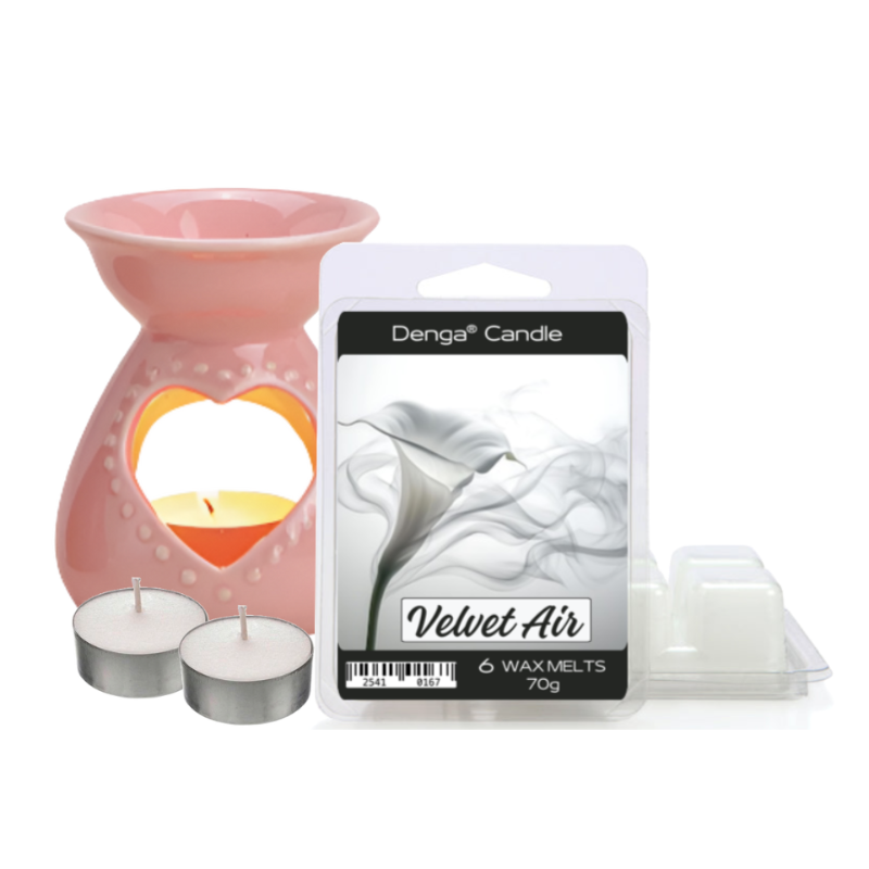 Scented Gift Set - Burner, Melt & Tealights