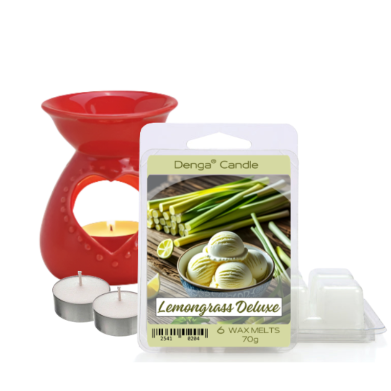 Scented Gift Set - Burner, Melt & Tealights